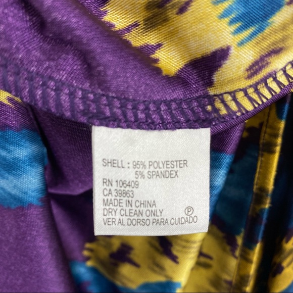 M GIANNI BINI VNECK DRESS maxi gown wedding date night - Picture 15 of 16